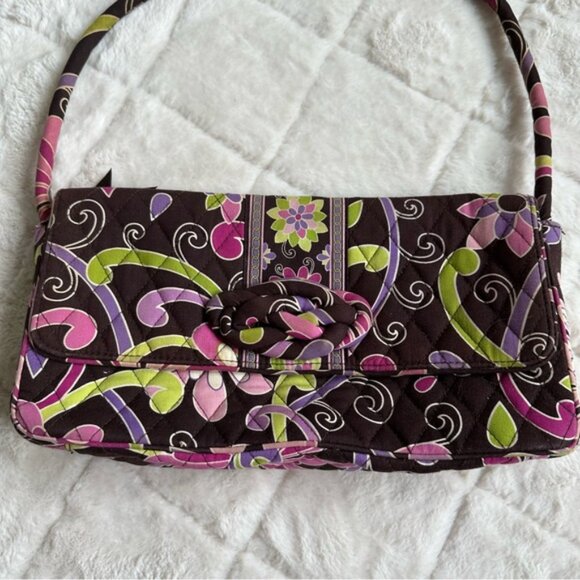 Vera Bradley | Purple Punch "Knot Just a Clutch" Bag - Picture 15 of 16